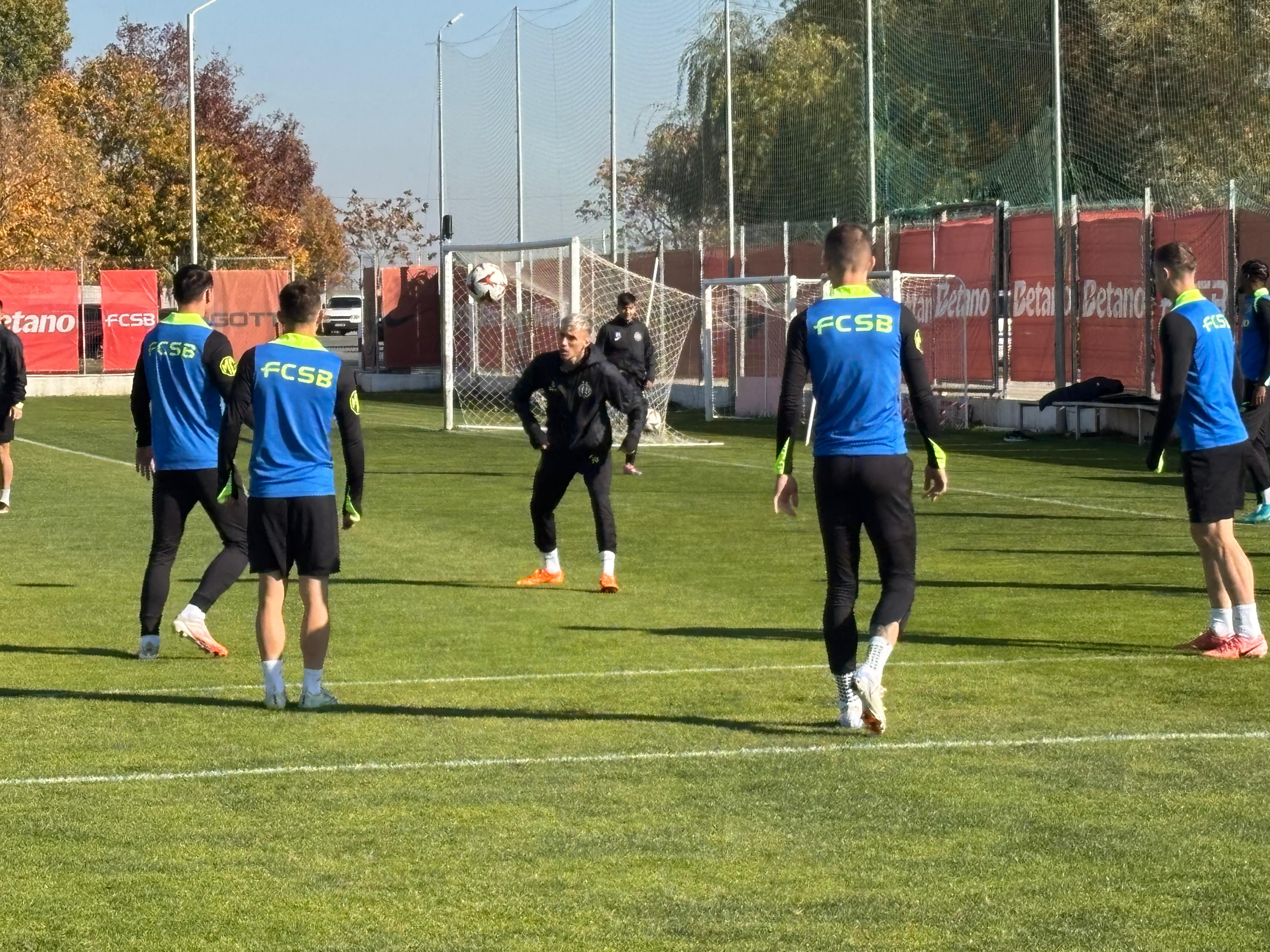 Antrenament fcsb midtjylland